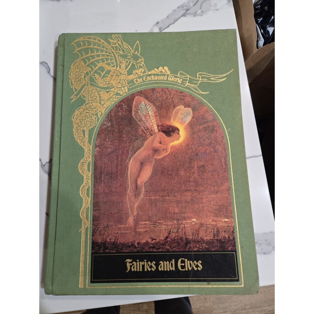 VTG The Enchanted World Hardcover Book Time Life Myth Folklore Fairies and Elves - Picture 1 of 2